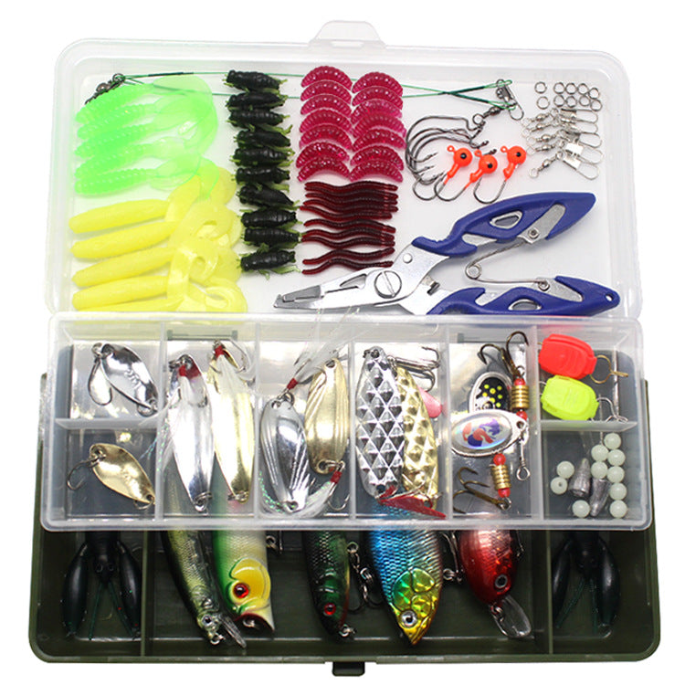 101pcs Fishing Lures Kit – Spinners, Minnows & Soft Baits Australia