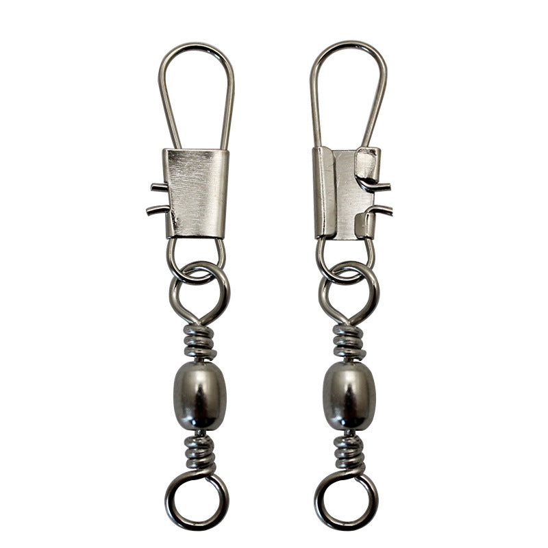 Barrel Swivel Connecting Ring, Figure-8 Ring Buckle, Fishing Tackle Accessories