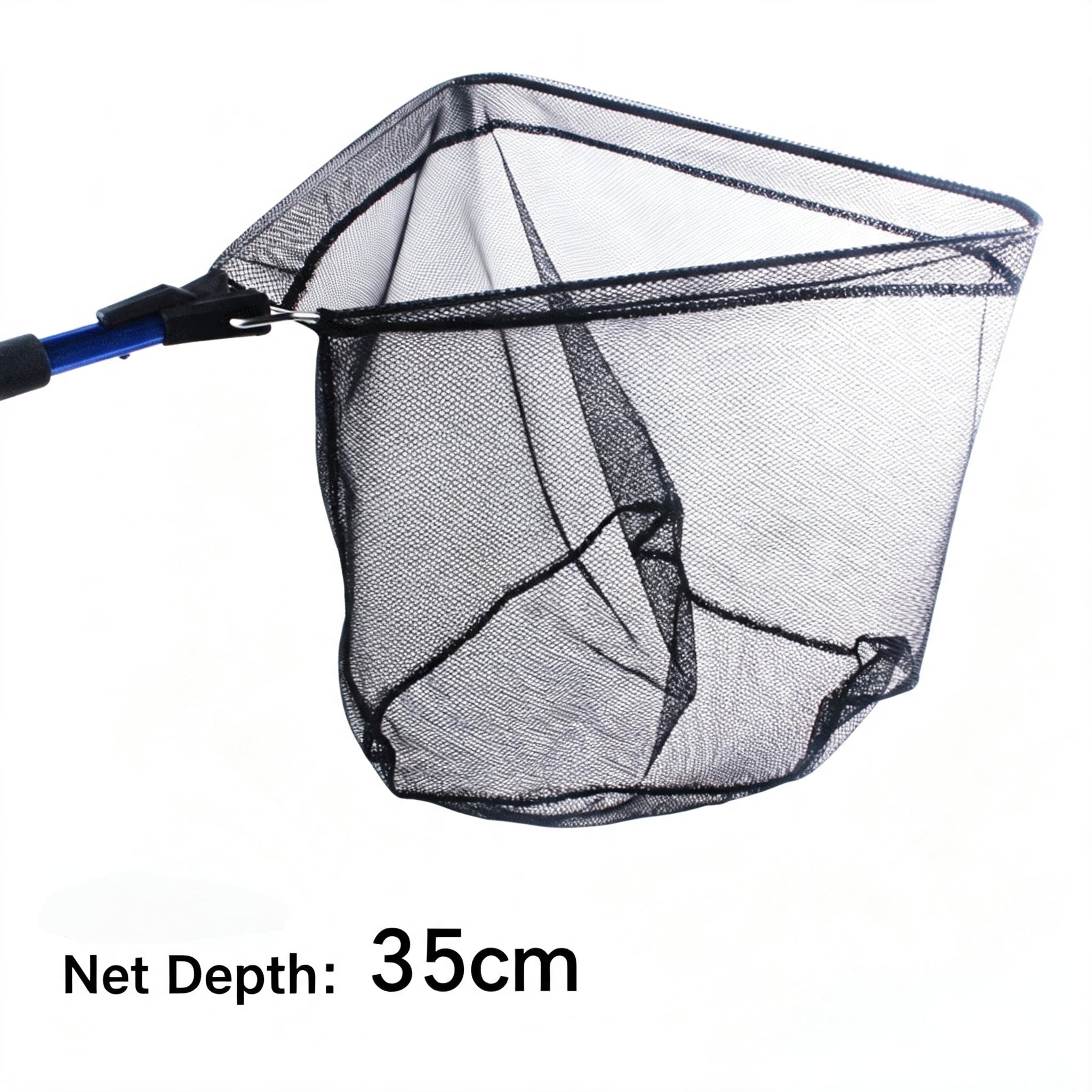 Portable Folding Fishing Net - Aluminum Alloy Triangle Landing Net with Telescopic Pole