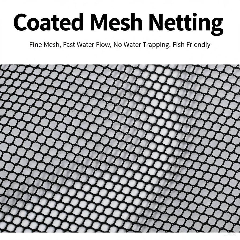 Portable Folding Fishing Net - Aluminum Alloy Triangle Landing Net with Telescopic Pole