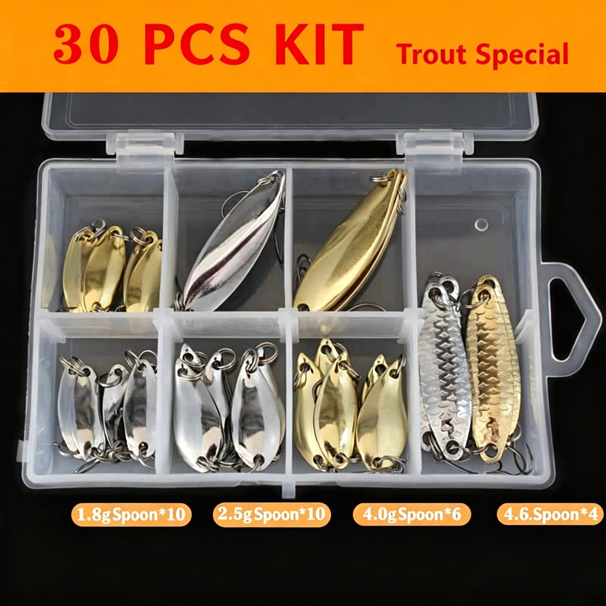 Mini Spinner Lure Set – Perfect for Catching Small Fish