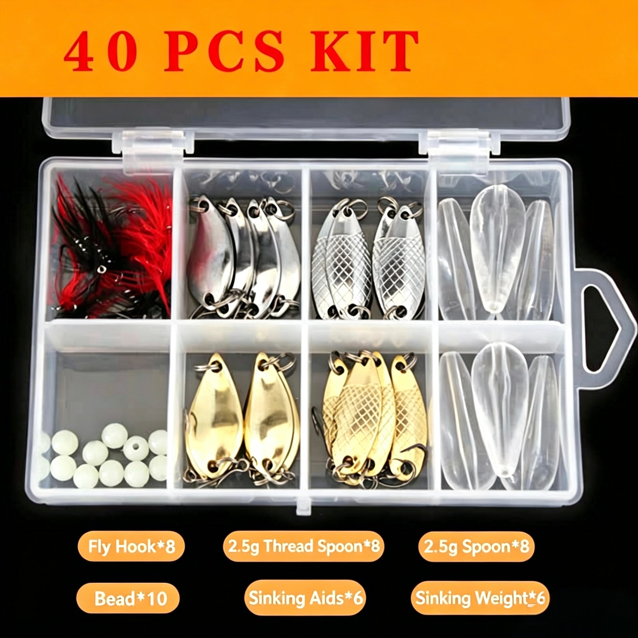 Mini Spinner Lure Set – Perfect for Catching Small Fish