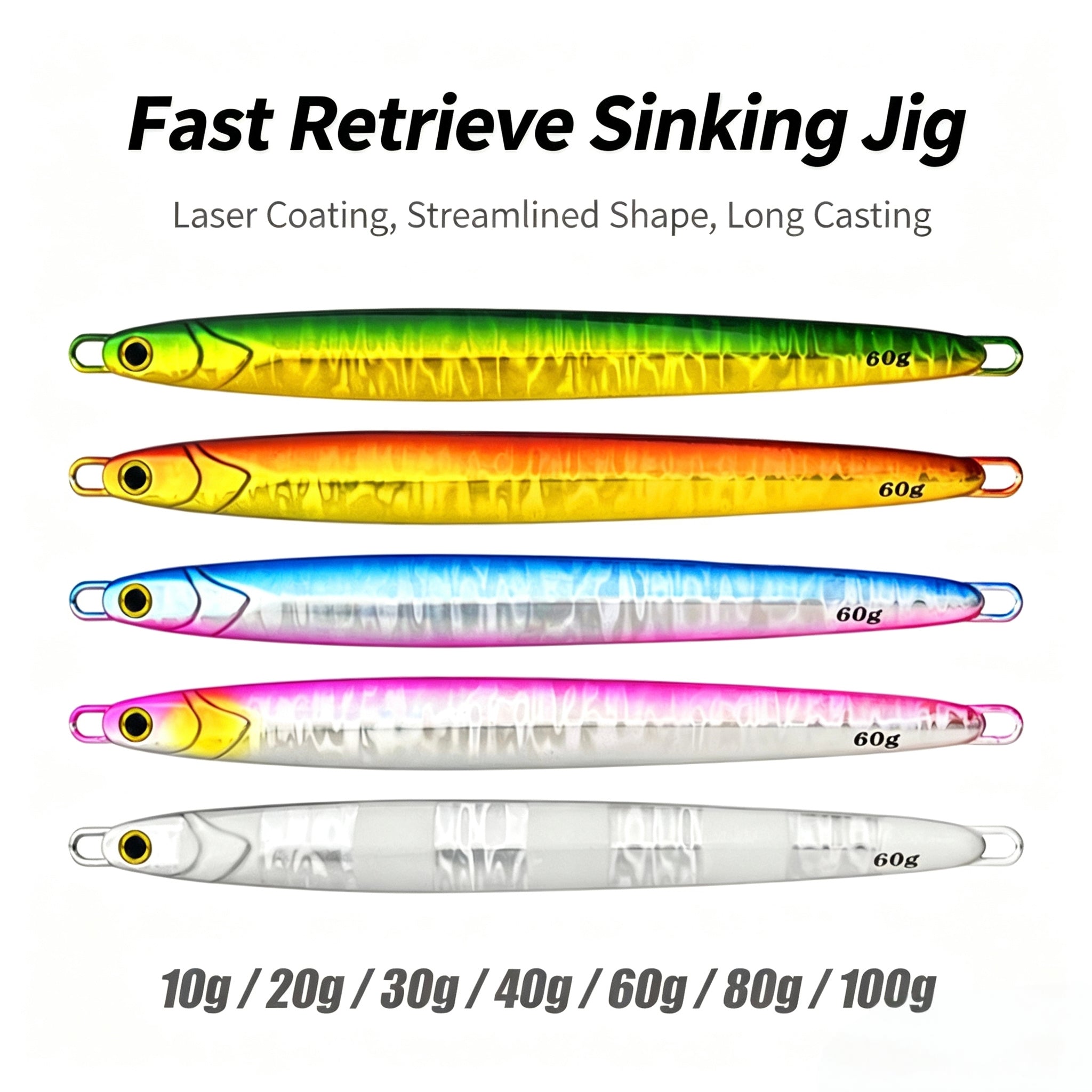 Fast-Jinking Sinking Metal Jig Australia#1