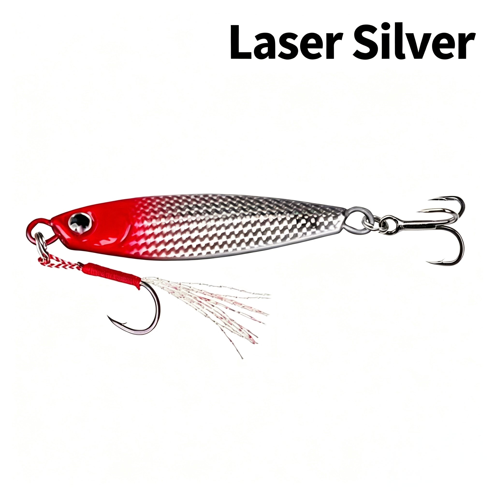 10-Pack Metal Jig Fishing Lure Kit - All-Water Artificial Bait for Freshwater & Saltwater - Perfect for Bass, Trout, and Predator Fish