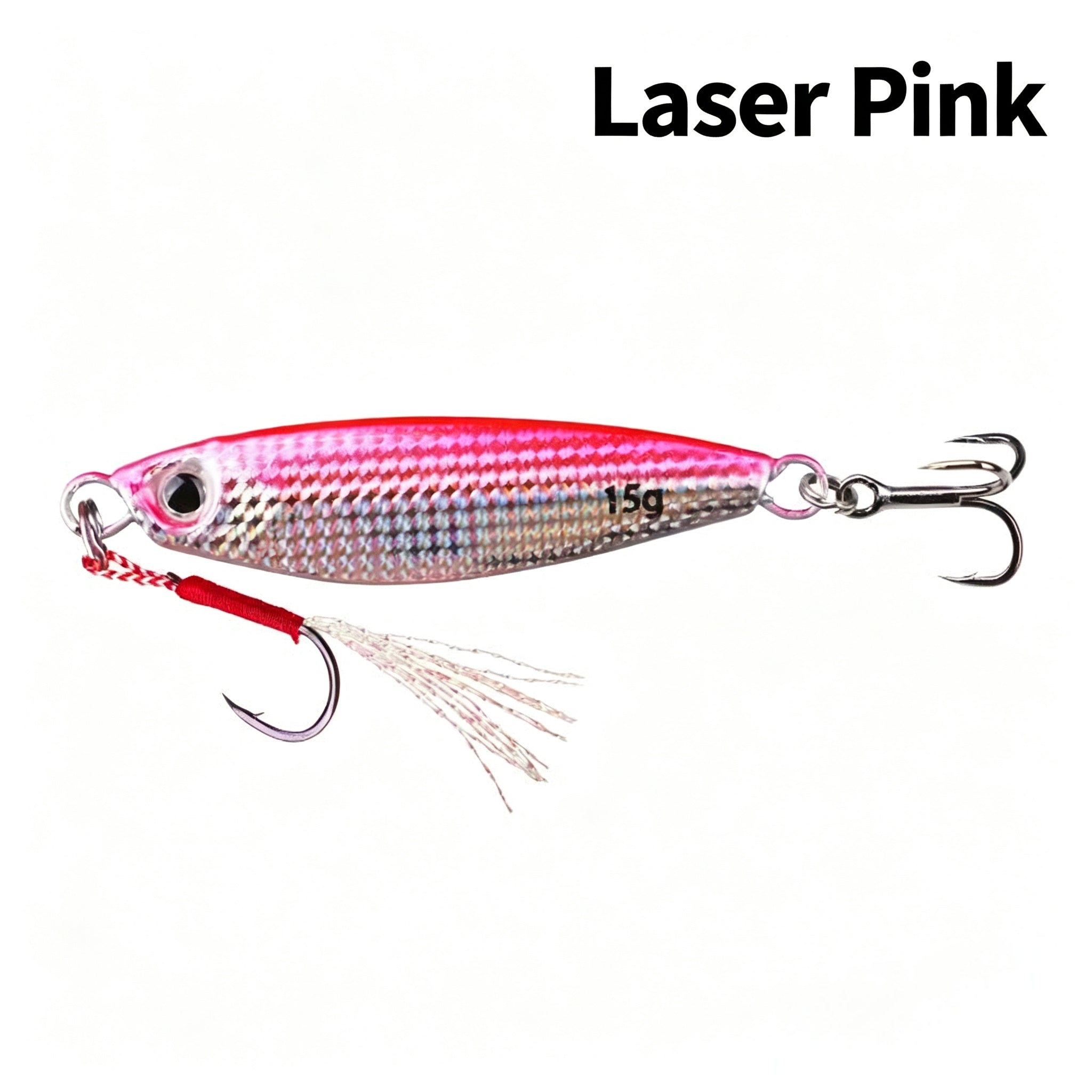 10-Pack Metal Jig Fishing Lure Kit - All-Water Artificial Bait for Freshwater & Saltwater - Perfect for Bass, Trout, and Predator Fish