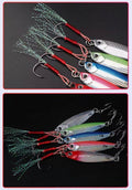 10-Pack Metal Jig Fishing Lure Kit - All-Water Artificial Bait for Freshwater & Saltwater - Perfect for Bass, Trout, and Predator Fish