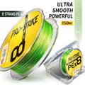 150m X8 PE Line Lure Casting Wear-resistant Smooth Braided Fishing Line Lure PE Main Line